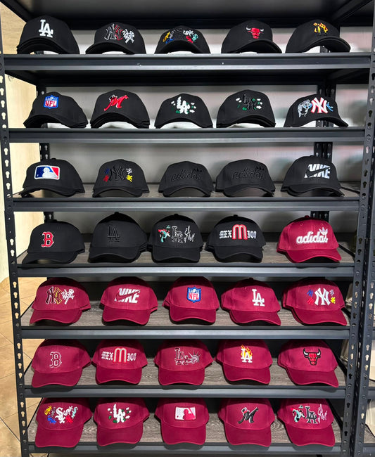 pack de 100 gorras basics mix