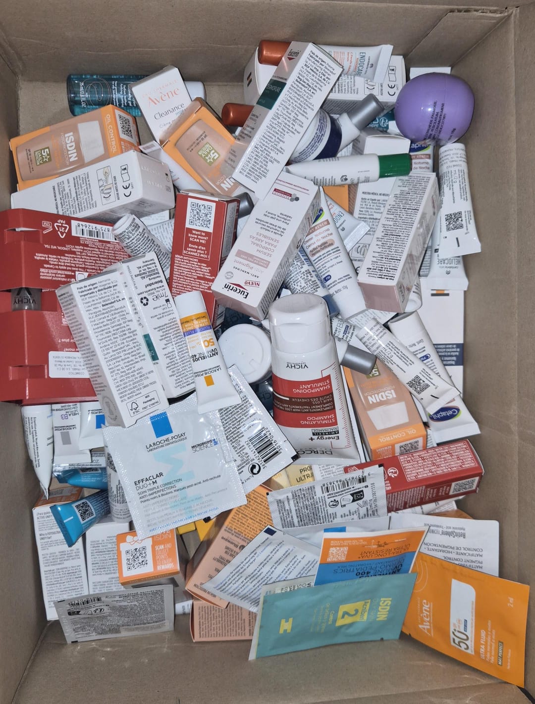 lote de mini skincare original 100 unidades